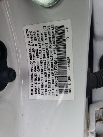 19XFC2F82LE204515 - 2020 HONDA CIVIC SPORT 白色 照片 12