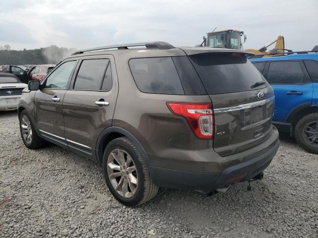 1FM5K7D83FGB07063 - 2015 FORD EXPLORER XLT BROWN photo 2