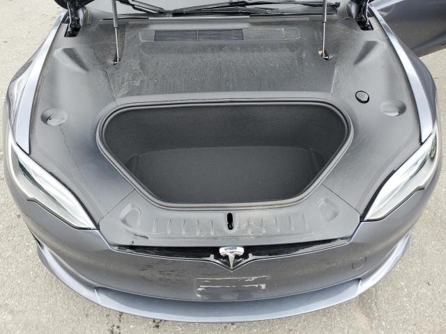 5YJSA1E59PF522377 - 2023 TESLA MODEL S GRAY photo 11