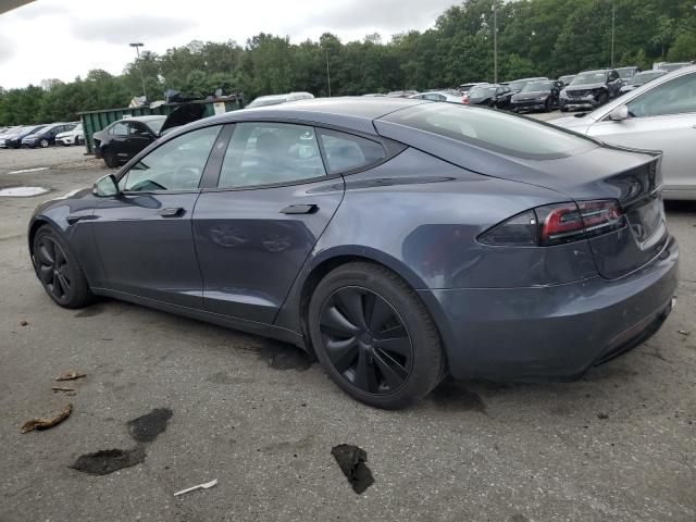 5YJSA1E59PF522377 - 2023 TESLA MODEL S GRAY photo 2