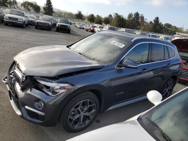 WBXHT3Z32H4A65130 - 2017 BMW X1 XDRIVE28I GRAY photo 1