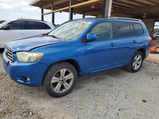 JTEDS43A682017579 - 2008 TOYOTA HIGHLANDER SPORT BLUE photo 1