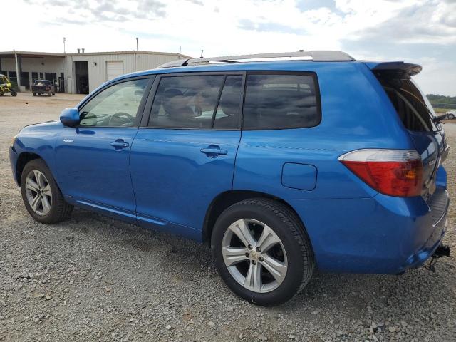 JTEDS43A682017579 - 2008 TOYOTA HIGHLANDER SPORT BLUE photo 2