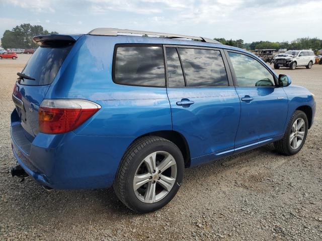 JTEDS43A682017579 - 2008 TOYOTA HIGHLANDER SPORT BLUE photo 3