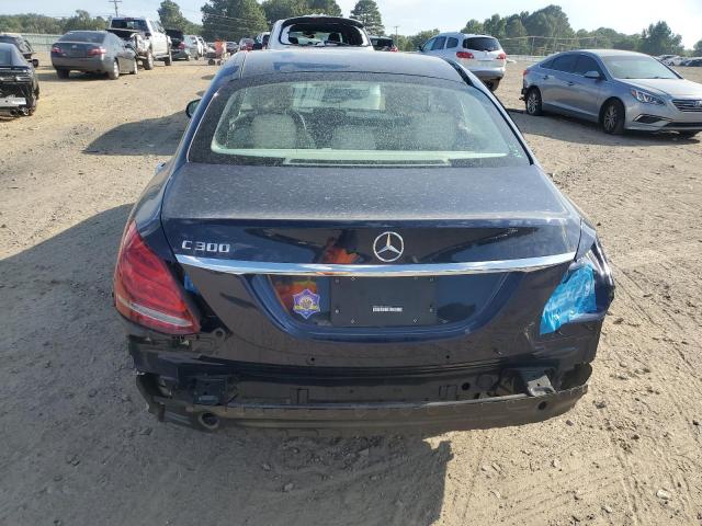 55SWF4JB9FU069603 - 2015 MERCEDES-BENZ C 300 BLUE photo 6