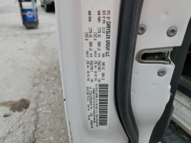 1D7RV1CP2AS183470 - 2010 DODGE RAM 1500 WHITE photo 12