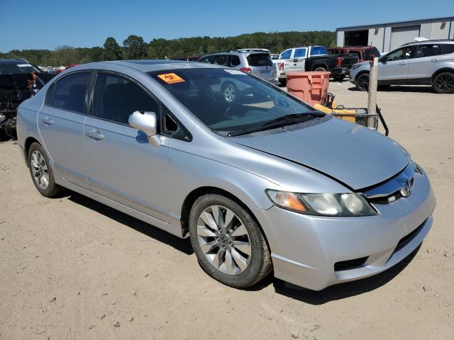 2HGFA1F99BH521527 - 2011 HONDA CIVIC EXL SILVER photo 4