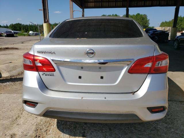 3N1AB7AP9GY250133 - 2016 NISSAN SENTRA S SILVER photo 6