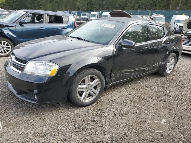 1C3CDZCBXDN541735 - 2013 DODGE AVENGER SXT BLACK photo 1