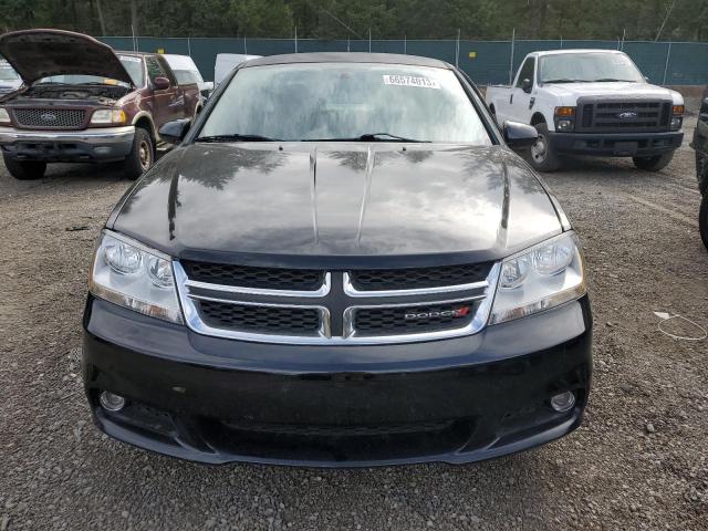 1C3CDZCBXDN541735 - 2013 DODGE AVENGER SXT BLACK photo 5