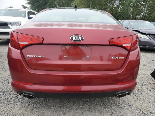 5XXGN4A75DG213260 - 2013 KIA OPTIMA EX RED photo 6