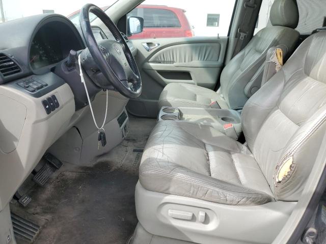 5FNRL38806B099729 - 2006 HONDA ODYSSEY TOURING GRAY photo 7