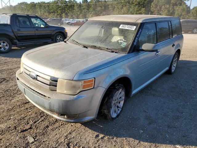 2FMDK52CX9BA36253 - 2009 FORD FLEX SEL BLUE photo 2