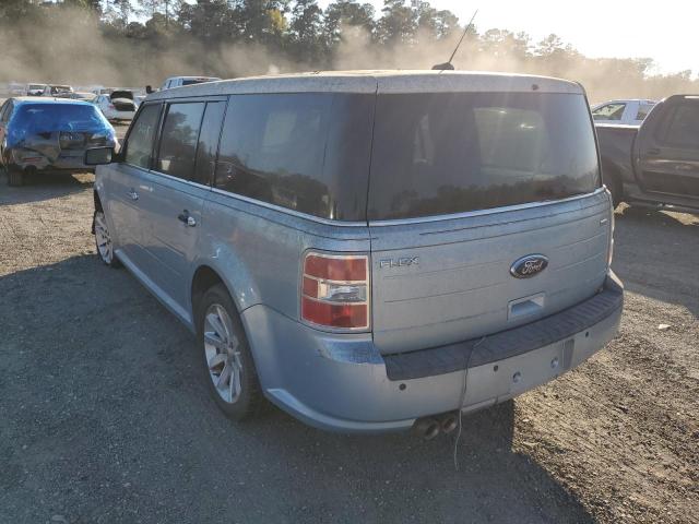 2FMDK52CX9BA36253 - 2009 FORD FLEX SEL BLUE photo 3