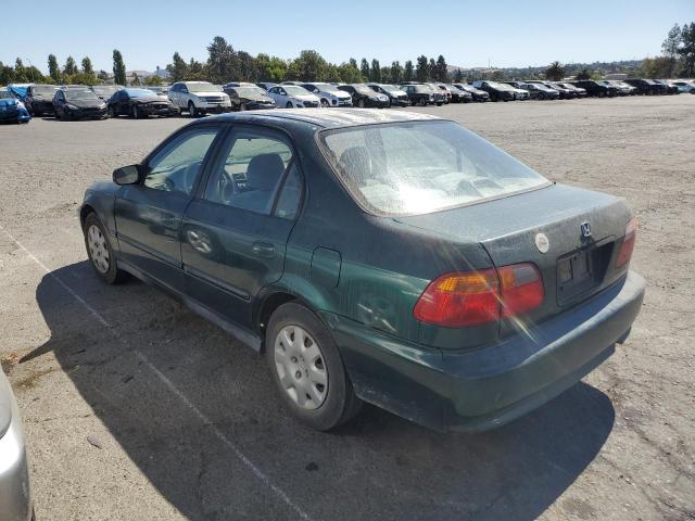 2HGEJ6613XH588215 - 1999 HONDA CIVIC BASE GREEN photo 2