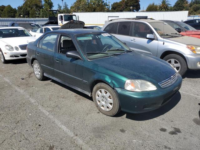 2HGEJ6613XH588215 - 1999 HONDA CIVIC BASE GREEN photo 4