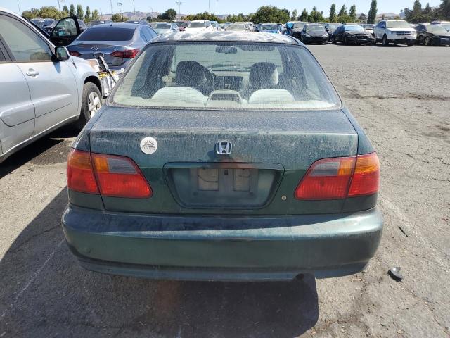 2HGEJ6613XH588215 - 1999 HONDA CIVIC BASE GREEN photo 6