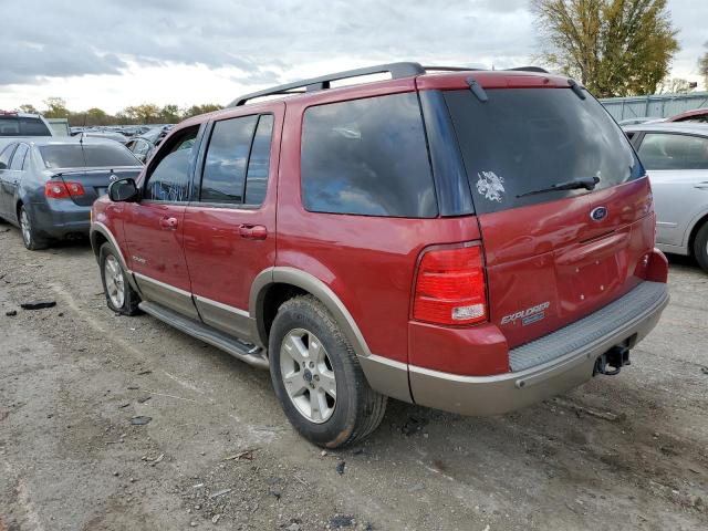 1FMDU74W24UB45743 - 2004 FORD EXPLORER EDDIE BAUER MAROON photo 3