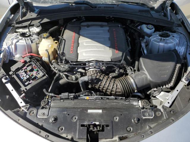 1G1FH1R79J0190867 - 2018 CHEVROLET CAMARO SS Серебристый фото 11