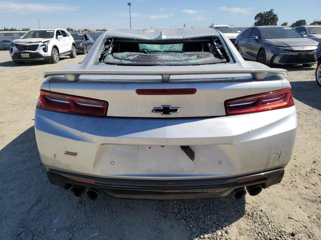 1G1FH1R79J0190867 - 2018 CHEVROLET CAMARO SS Серебристый фото 6