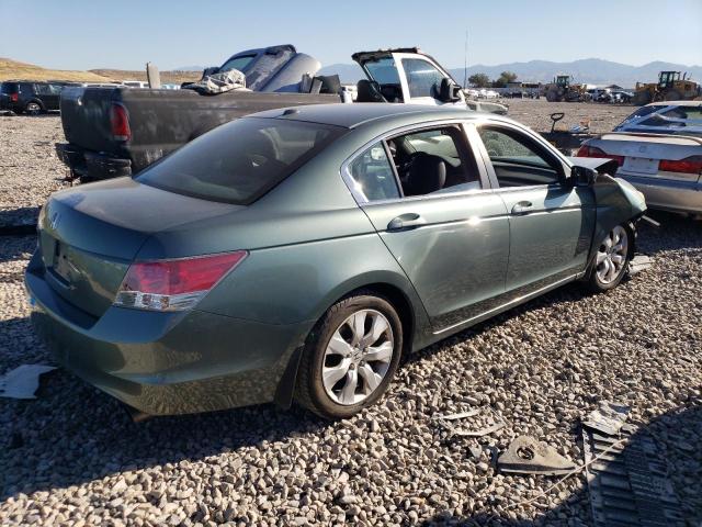 1HGCP26858A052913 - 2008 HONDA ACCORD EXL GREEN photo 3