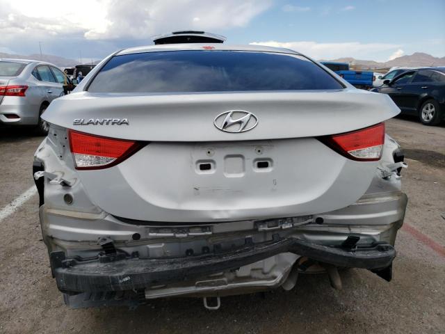 KMHDH4AE2DU956182 - 2013 HYUNDAI ELANTRA GLS SILVER photo 6