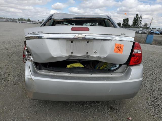 1G1ZS58F17F223560 - 2007 CHEVROLET MALIBU LS SILVER photo 6