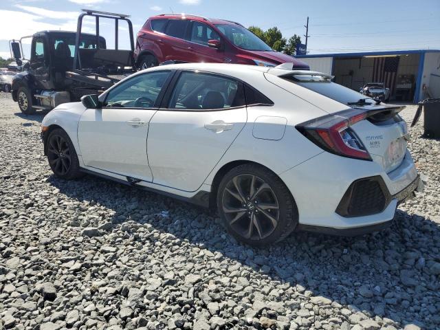 SHHFK7H96JU213732 - 2018 HONDA CIVIC SPORT TOURING WHITE photo 2