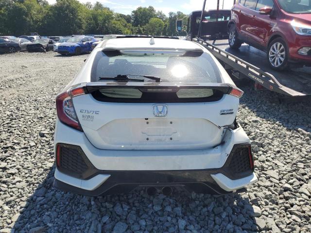 SHHFK7H96JU213732 - 2018 HONDA CIVIC SPORT TOURING WHITE photo 6