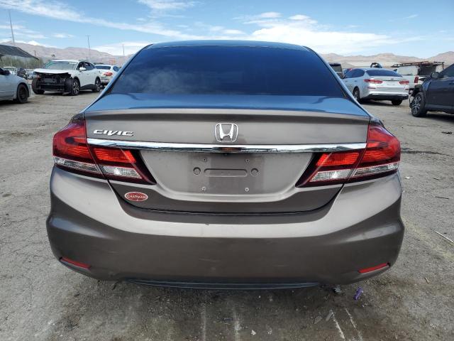 2HGFB2F94DH503779 - 2013 HONDA CIVIC EXL 棕色 照片 6