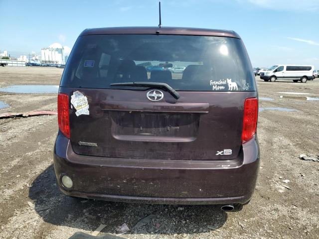 JTLKE50EX81029504 - 2008 TOYOTA SCION XB Granate foto 6