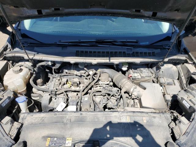 2FMPK4J94KBB44239 - 2019 FORD EDGE SEL GRAY photo 12