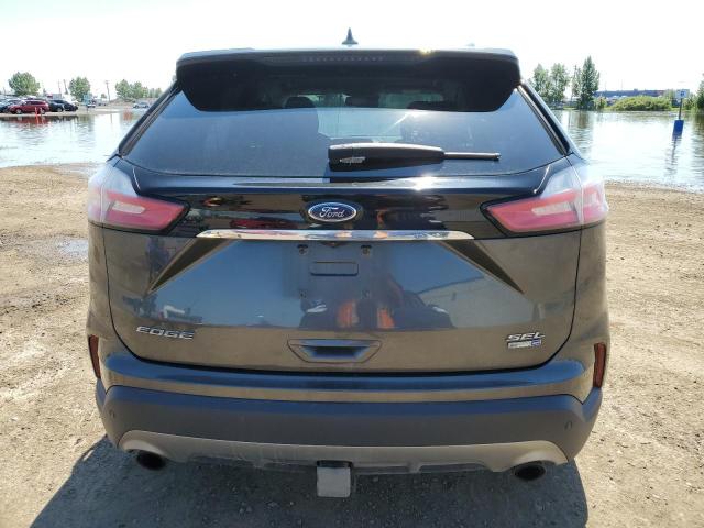 2FMPK4J94KBB44239 - 2019 FORD EDGE SEL GRAY photo 6