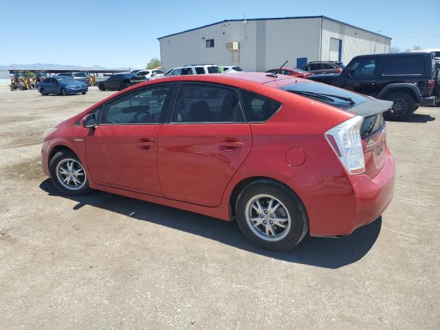 JTDKN3DU6B5357780 - 2011 TOYOTA PRIUS RED photo 2