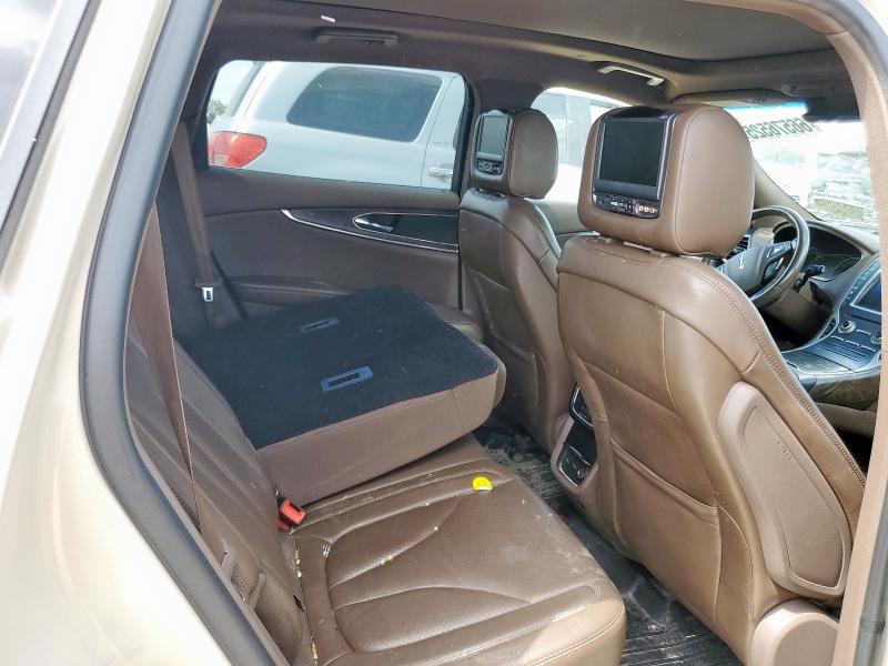 2LMTJ8LP2GBL31379 - 2016 LINCOLN MKX RESERVE Թուխ լուսանկար 11