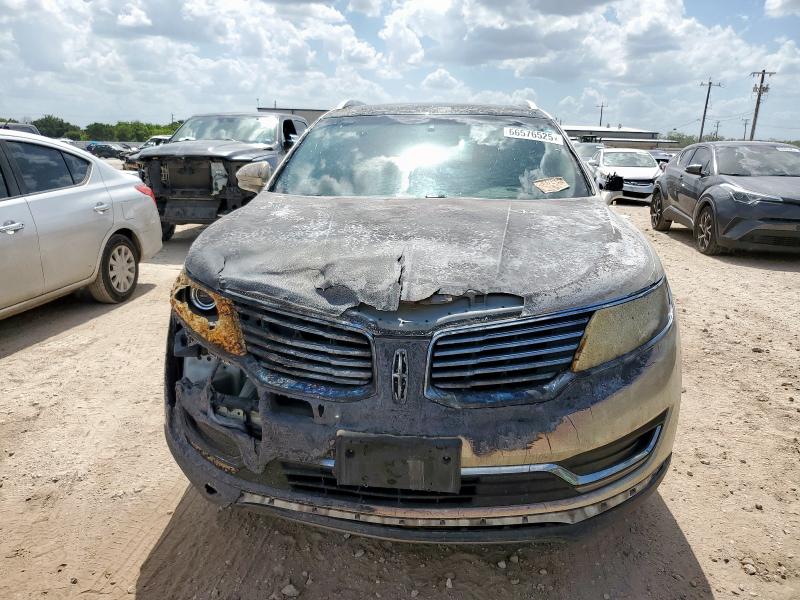 2LMTJ8LP2GBL31379 - 2016 LINCOLN MKX RESERVE Թուխ լուսանկար 5