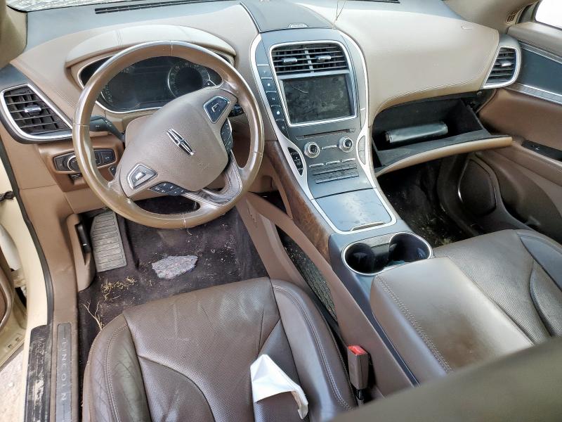 2LMTJ8LP2GBL31379 - 2016 LINCOLN MKX RESERVE Թուխ լուսանկար 8