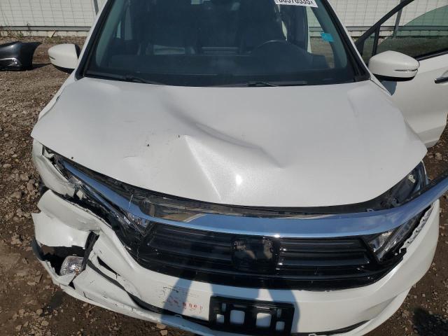 5FNRL6H77MB015234 - 2021 HONDA ODYSSEY EXL WHITE photo 12
