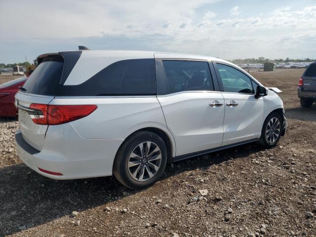 5FNRL6H77MB015234 - 2021 HONDA ODYSSEY EXL WHITE photo 3
