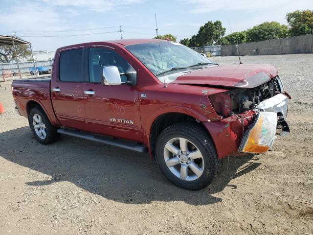 1N6AA07C88N359075 - 2008 NISSAN TITAN XE BURGUNDY photo 4