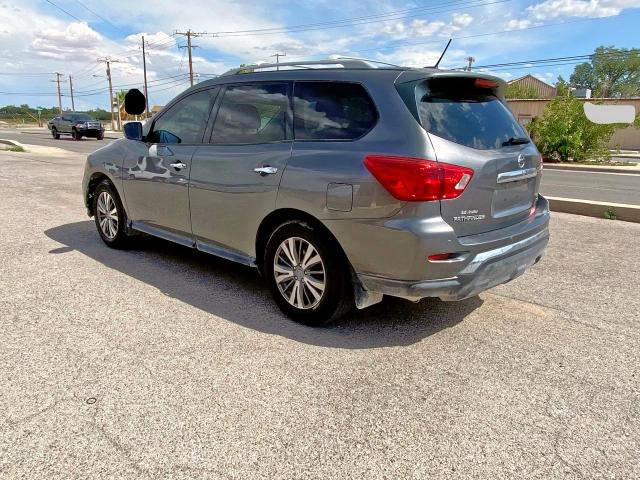 5N1DR2MN1JC636656 - 2018 NISSAN PATHFINDER S GRAY photo 3
