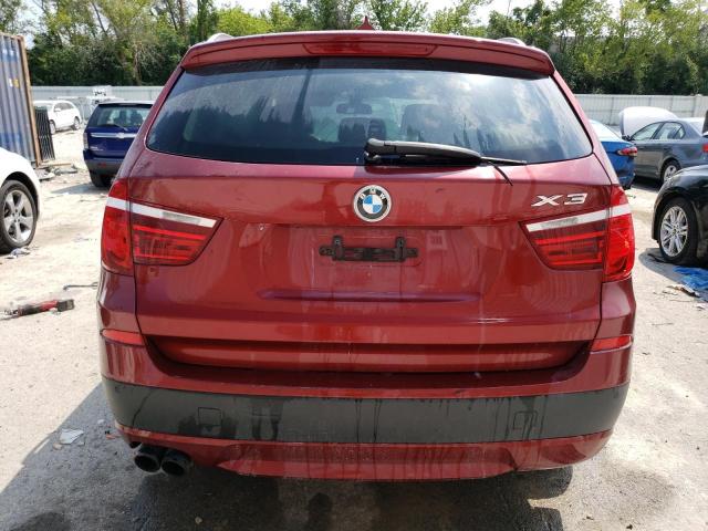 5UXWX9C53D0A10093 - 2013 BMW X3 XDRIVE28I RED photo 6