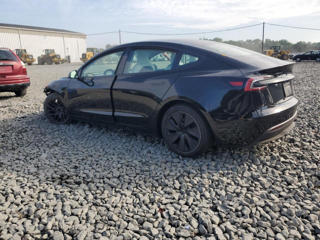 5YJ3E1EAXSF985210 - 2025 TESLA MODEL 3 BLACK photo 2