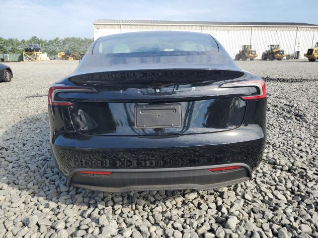 5YJ3E1EAXSF985210 - 2025 TESLA MODEL 3 BLACK photo 6