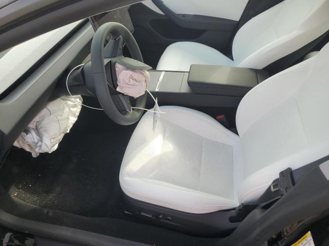 5YJ3E1EAXSF985210 - 2025 TESLA MODEL 3 BLACK photo 7