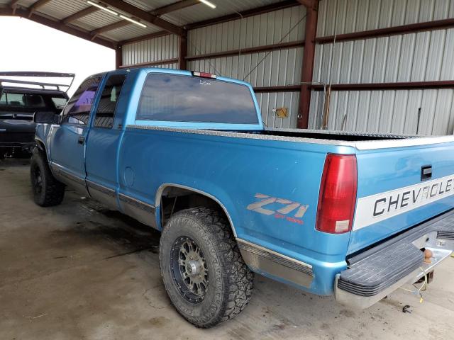 1GCEK19K3SE218935 - 1995 CHEVROLET Z71 K1500 BLUE photo 2