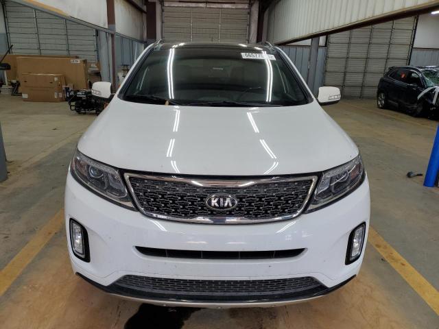 5XYKW4A78EG540482 - 2014 KIA SORENTO SX WHITE photo 5