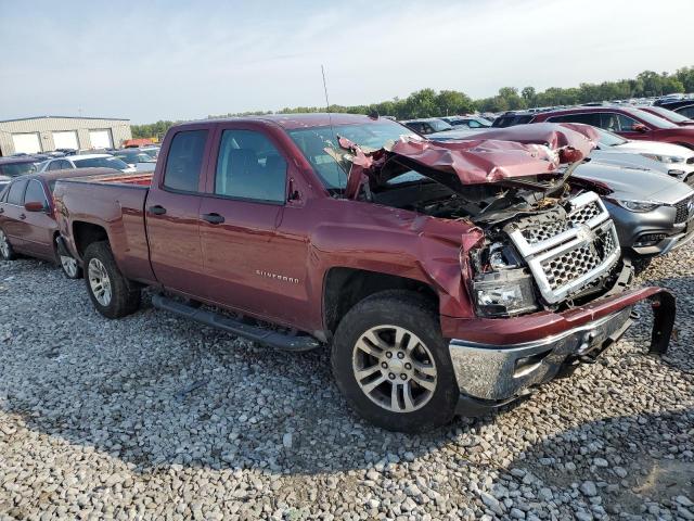 1GCVKREH1EZ257190 - 2014 CHEVROLET SILVERADO K1500 LT BURGUNDY photo 4