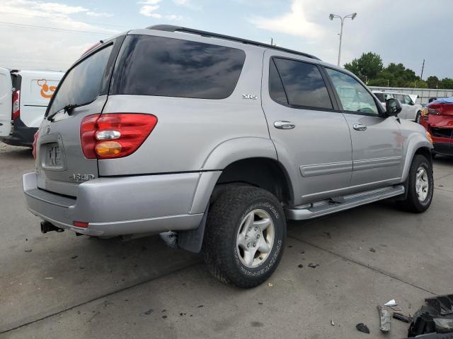 5TDBT44A71S042769 - 2001 TOYOTA SEQUOIA SR5 Серебристый фото 3
