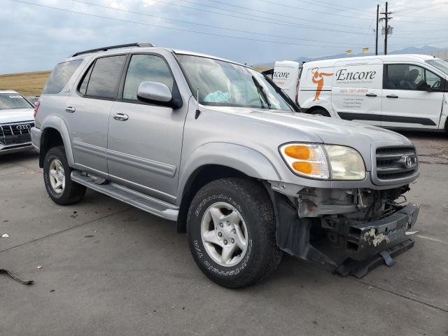 5TDBT44A71S042769 - 2001 TOYOTA SEQUOIA SR5 Серебристый фото 4